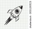 rocket sketch