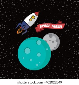 rocket ship space travel