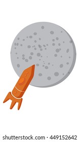 Rocket ship - vector Illustration