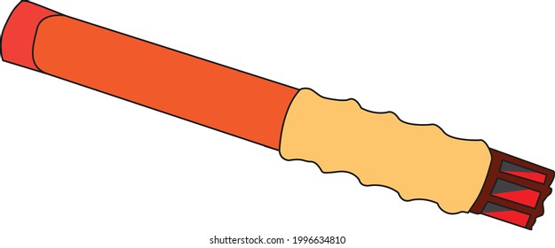 Rocket Signal Parachute - emergency signaling device on board