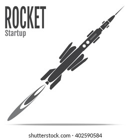 Rocket in space