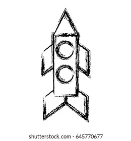 rocket space icon