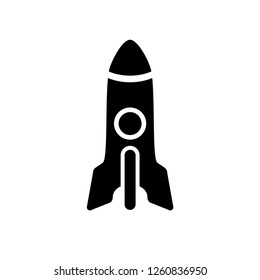 Rocket space ship vector illustration