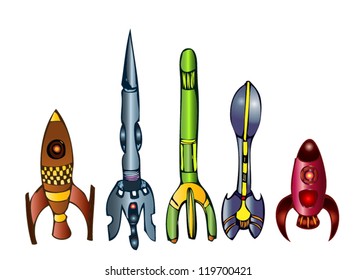 Rocket Space Ships