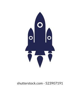 rocket or spacecraft