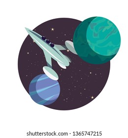 rocket spaceship cosmos