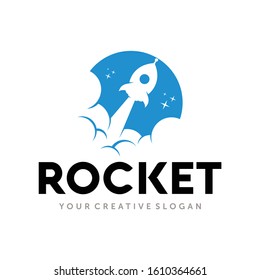 Rocket, Speed, Flash Logo Design Vector Inspiration