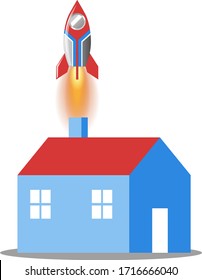 Cohetes desde casa,Concepto de trabajo desde casa