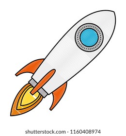 rocket start up icon
