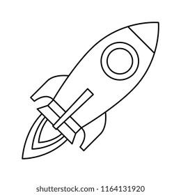 rocket start up icon