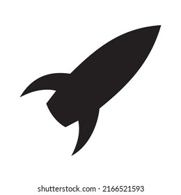 Rocket start up icon. Vector image