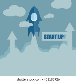  Rocket start up for new businesses and development on high level.