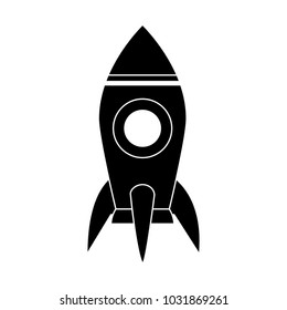 Rocket start up symbol