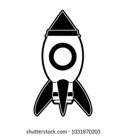 Rocket start up symbol