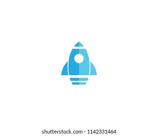 Rocket symbol illustration