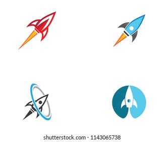 Rocket symbol illustration