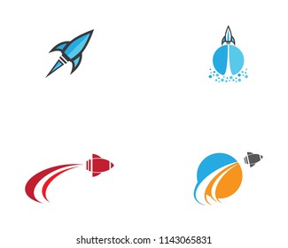 Rocket symbol illustration