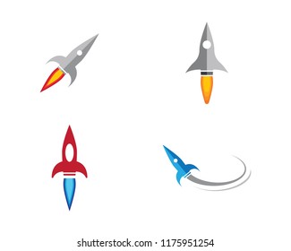 Rocket symbol illustration