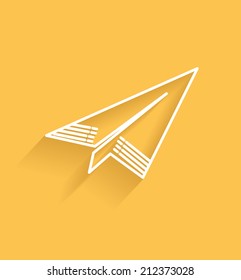Rocket symbol,clean vector