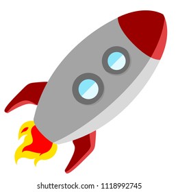 Rocket taking off