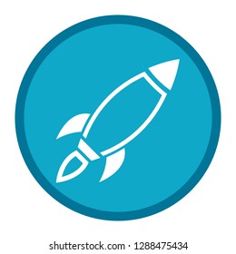 rocket taking off cartoon