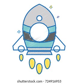 rocket technology object to explore the galaxy