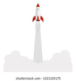 the rocket that was gliding flew up