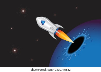 Rocket through the worm hole, Business startup