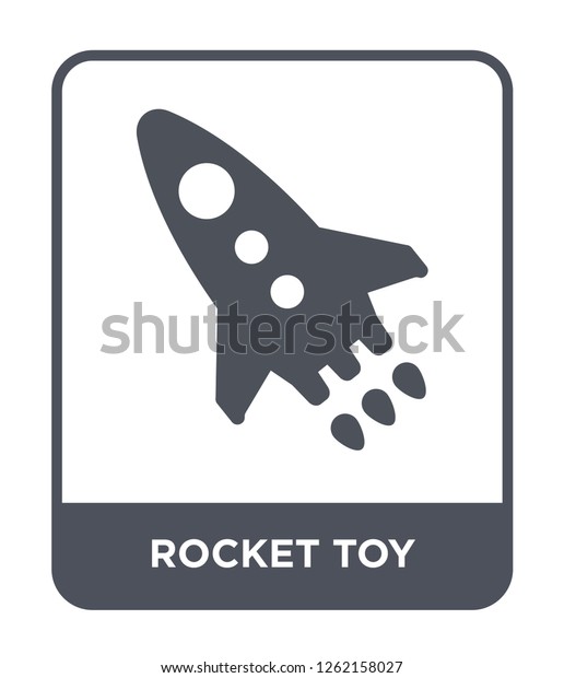 rocket toy icon vector on white background,\
rocket toy trendy filled icons from Toys collection, rocket toy\
simple element\
illustration