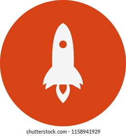 Rocket Transportation Icon