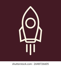Rocket trendy vector art design useful amazing colorful useful illustration.eps