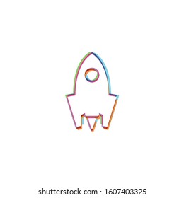 Rocket - Vector App Icon