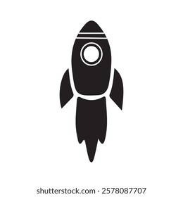 A Rocket Vector Art Illustration EPS File