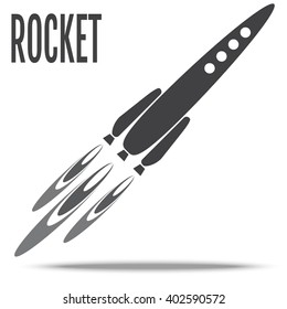 Rocket Vector Art, Stock Vector