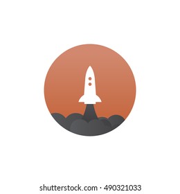 Rocket Vector can be used as logo template and icon