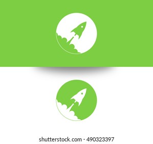 Rocket Vector can be used as logo template and icon
