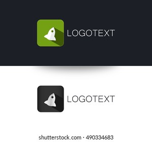 Rocket Vector can be used as logo template and icon