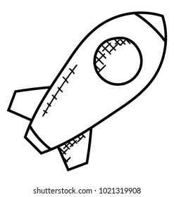 
Rocket vector doodle. Rocket Launch 
