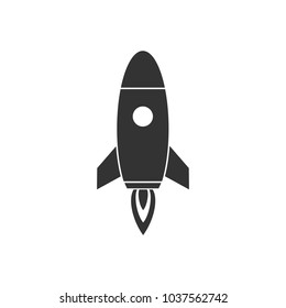 Rocket vector icon
