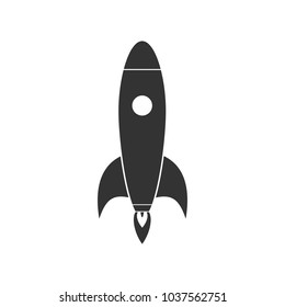 Rocket vector icon