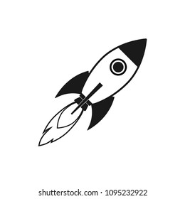 Rocket vector icon