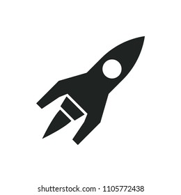 rocket vector icon