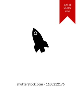 Rocket vector icon