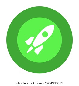 rocket vector icon