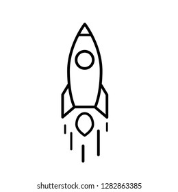 rocket vector icon
