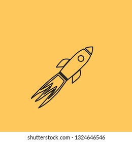 Rocket Vector Icon