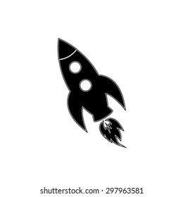  Rocket   - vector icon