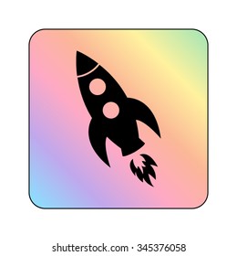 Rocket - vector icon