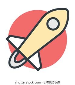 Rocket Vector Icon