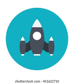 Rocket Vector Icon